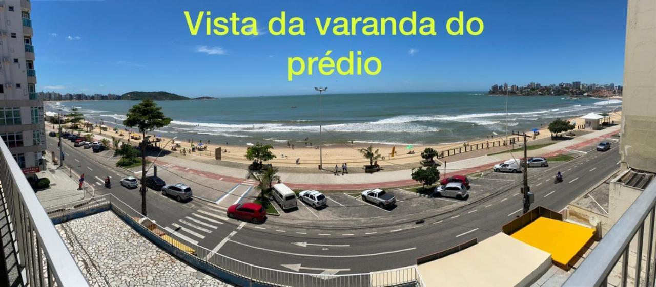 Apartamento Vista Mar 209 - 2 Quartos - Praia Do Morro - Predio Frente Mar - Varanda Com Vista Mar - Elevador - Atravessou A Avenida, Ja Esta Na Praia - Com Garagem - Internet غواراباري المظهر الخارجي الصورة