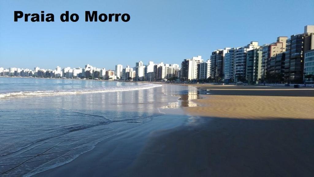 Apartamento Vista Mar 209 - 2 Quartos - Praia Do Morro - Predio Frente Mar - Varanda Com Vista Mar - Elevador - Atravessou A Avenida, Ja Esta Na Praia - Com Garagem - Internet غواراباري المظهر الخارجي الصورة