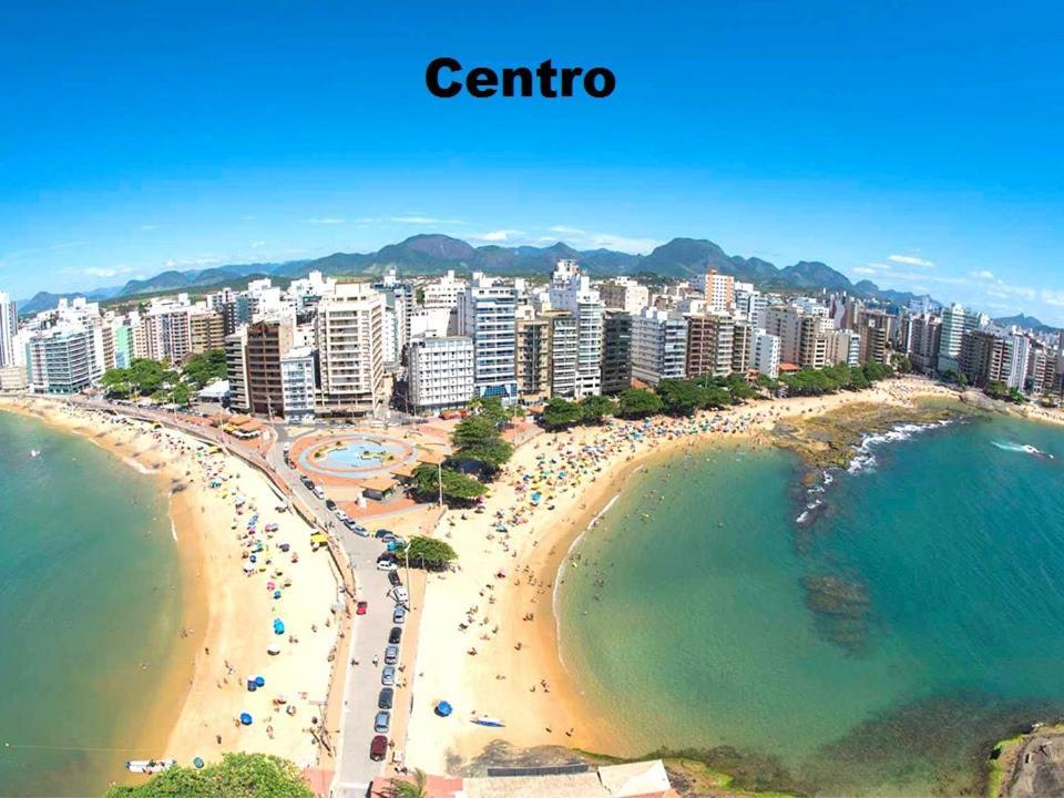 Apartamento Vista Mar 209 - 2 Quartos - Praia Do Morro - Predio Frente Mar - Varanda Com Vista Mar - Elevador - Atravessou A Avenida, Ja Esta Na Praia - Com Garagem - Internet غواراباري المظهر الخارجي الصورة